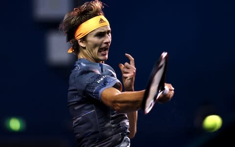 Alexander Zverev in action - Credit: &nbsp;Getty Images Europe