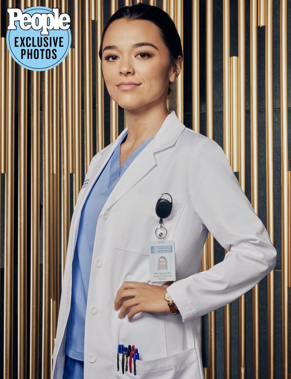 GREY’S ANATOMY - ABC’s “Grey’s Anatomy” stars Midori Francis as Mika Yasuda. (ABC/Nino Muñoz)