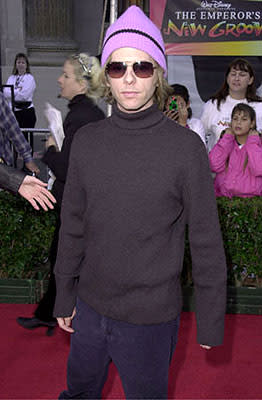 Beck ... er, David Spade at the Hollywood premiere of Walt Disney's The Emperor's New Groove