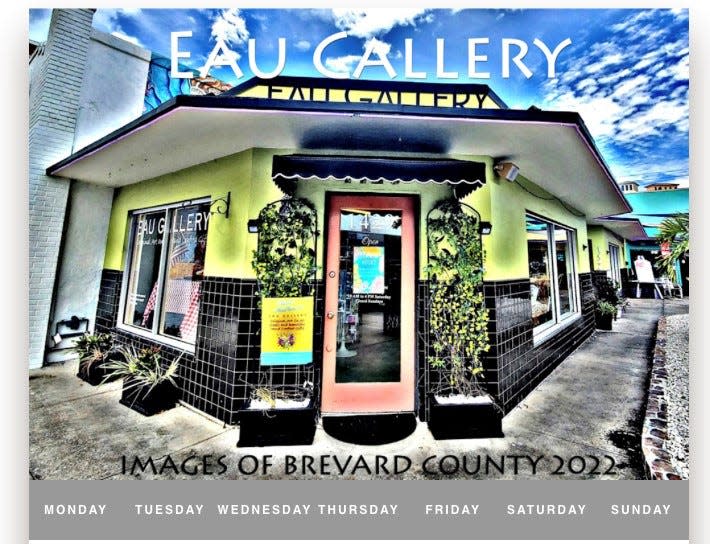 Eau Gallery's "Images of Brevard County" calendar for 2022, featuring art of local landmarks, makes a wonderful holiday gift and is available a the gallery or online.