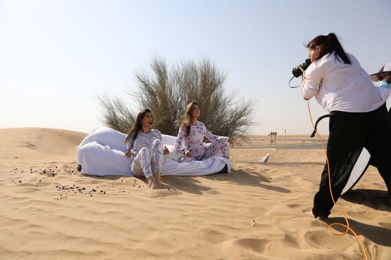 Israeli fashion brand uses Dubai for photo shoot