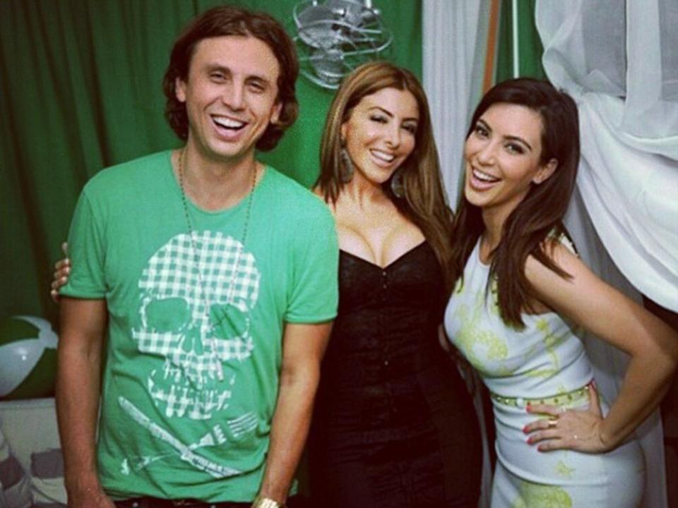 Larsa Pippen, Jonathan Cheban, Kim Kardashian