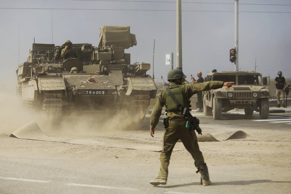 Image: Israel Declares War Following Large-Scale Hamas Attacks (Amir Levy / Getty Images)