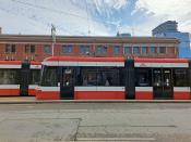 <p>Toronto's iconic streetcars.</p> 