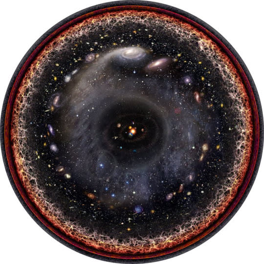 maps of black holes in the milky way