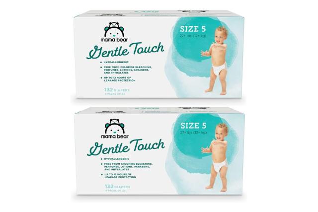 Mama Bear Gentle Touch Diapers Hypoallergenic, Size 1