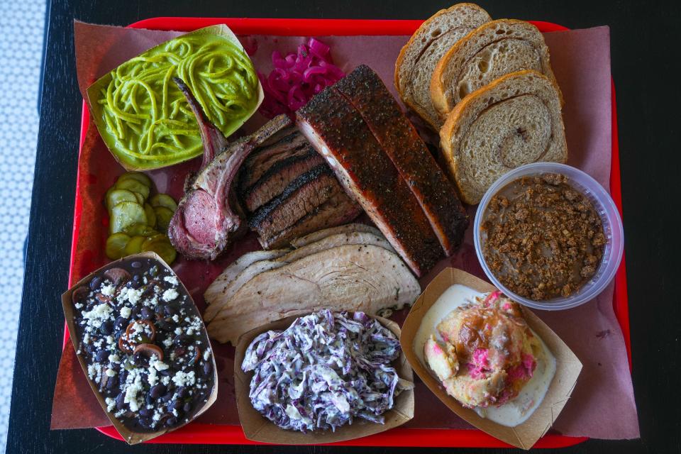 Sweet spelt bread, lamb chops and pepper-infused spaghetti are just a few of the offerings at Barbs B Q that you won't find at many other places.