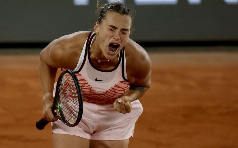 Arnya Sabalenka - French Open schedule 2023: How to watch and today's order of play - Shutterstock/Yoan Valat