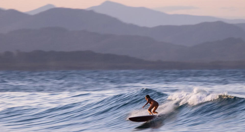 Surfer Letícia Dornelas.