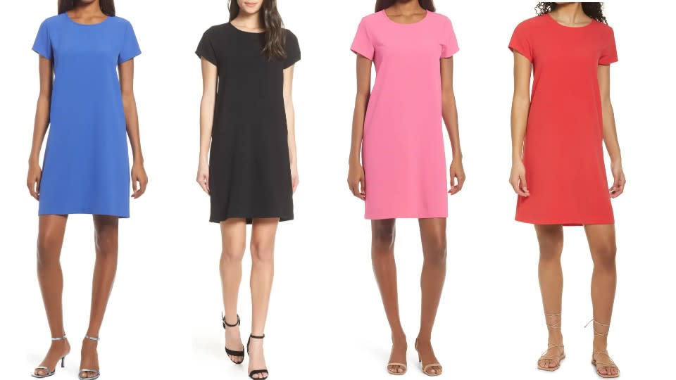 Chelsea28 Crepe Shift Dress - Nordstrom, $50 (originally $89)