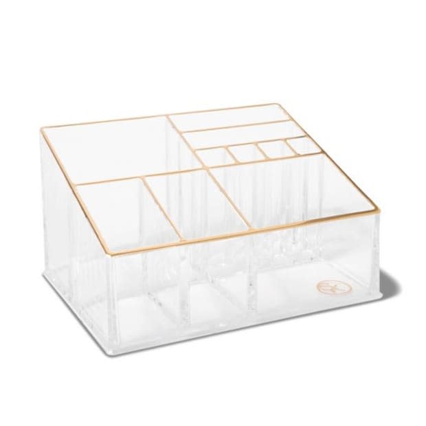 <p>Sonia Kashuk Countertop Makeup Tray Organizer, $13, <a href="https://shop-links.co/1736651679563040168" rel="nofollow noopener" target="_blank" data-ylk="slk:available here;elm:context_link;itc:0;sec:content-canvas" class="link ">available here</a>.</p>