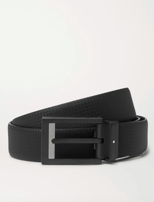 Best Leather Belts Montblanc Black Belt