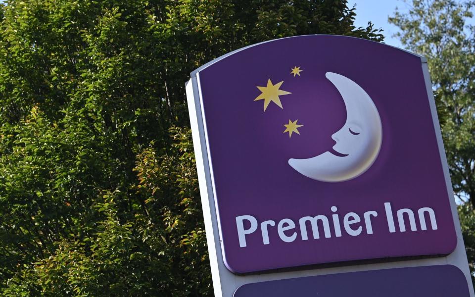 Premier Inn sign