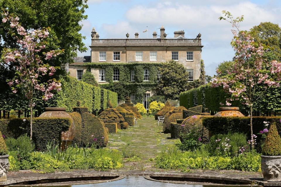 The gardens at Highgrove House (PA)