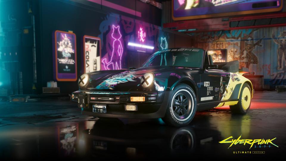 Cyberpunk 2077 - Porsche 911 Cabriolet