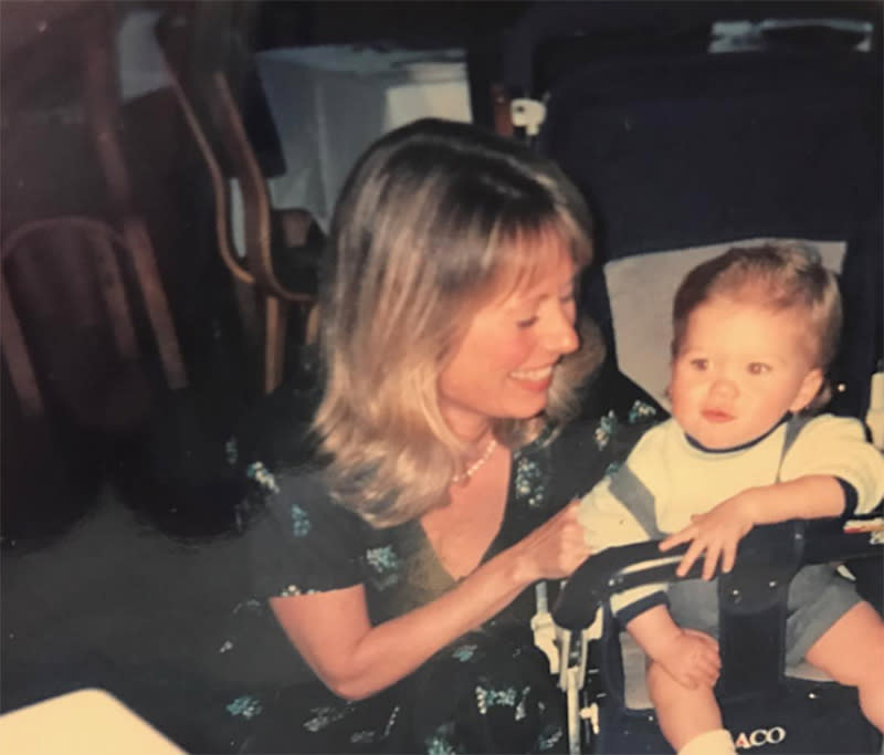 <p>Here’s proof that <em>The Fate of the Furious</em> actor was always very attractive. Clint’s son shared this throwback with his mom, Jacelyn Reeves, from when he was a stroller-riding little nugget — and what a cutie he was. His message to mom was simple but sweet: “Thanks for everything. Love you Mom.” (Photo: <a rel="nofollow noopener" href="https://www.instagram.com/p/BUF7zFchM_8/?taken-by=scotteastwood" target="_blank" data-ylk="slk:Scott Eastwood via Instagram;elm:context_link;itc:0;sec:content-canvas" class="link ">Scott Eastwood via Instagram</a>) </p>