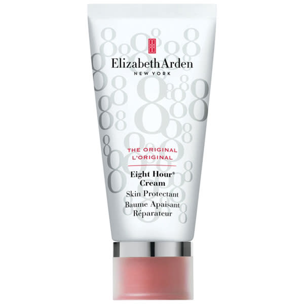 <b><a href="http://www.boots.com/en/Elizabeth-Arden-Eight-Hour-Skin-Protectant-Cream-30ml_1253886/" rel="nofollow noopener" target="_blank" data-ylk="slk:Elizabeth Arden Eight Hour Skin Protectant, from £18;elm:context_link;itc:0;sec:content-canvas" class="link ">Elizabeth Arden Eight Hour Skin Protectant, from £18</a><br></b><br>This multi-purpose cream is perfect for healing just about everything. We like to add a little to our eyelids before going to bed, or massaging it into cracked heels or knuckes.