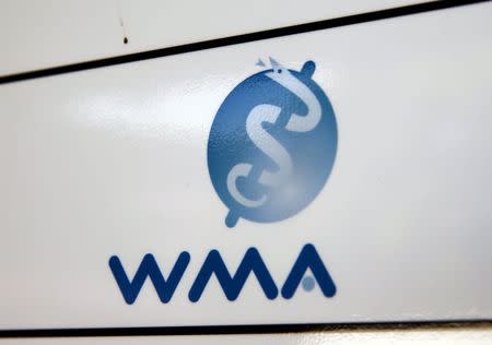 The logo of the World Medical Association is seen at the building where it is based in Ferney-Voltaire, France July 22, 2015. REUTERS/Denis Balibouse/Files