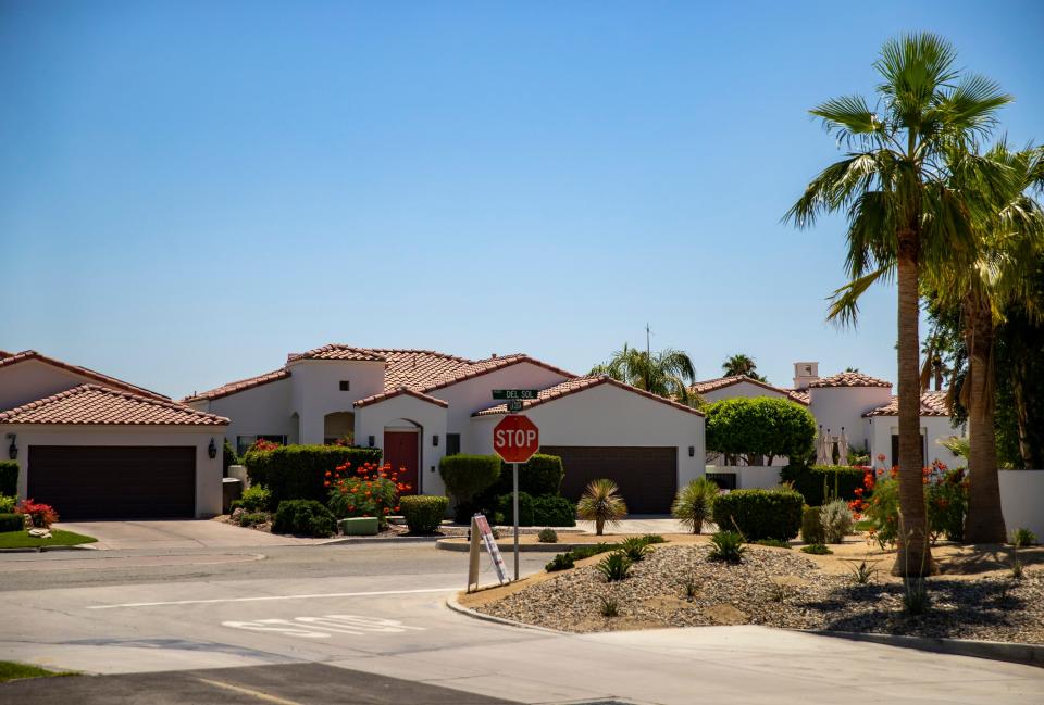 Homes at Rio del Sol are seen June 6 in Cathedral City. More construction is planned in the community.