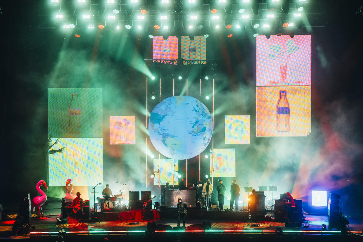 Liam Gallagher performing at Reading Festival 2024 (Sarah Louise Bennett/PA)