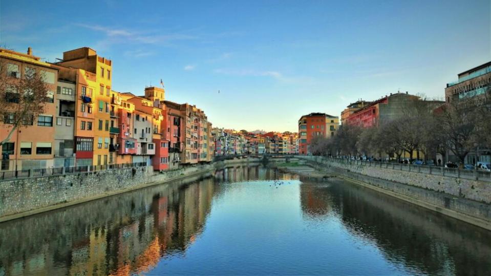 Spain is considering restricting tourists’ water consumption. Pictured: a residential area of Catalonia