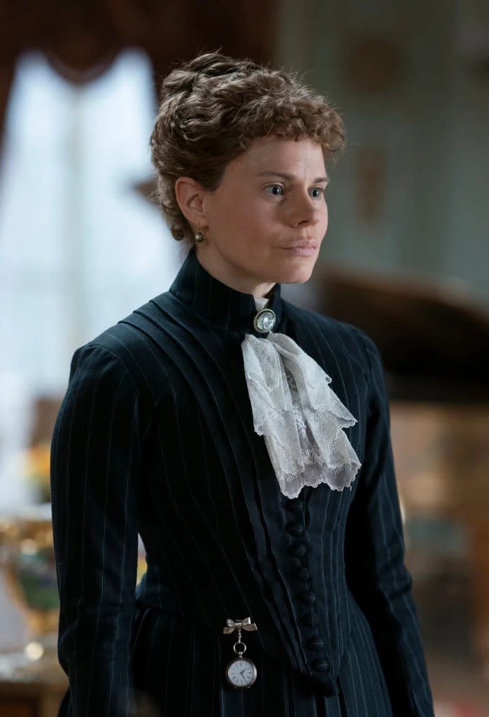 Celia Keenan Bolger plays Mrs. Bruce in “The Gilded Age” (Warner Media)