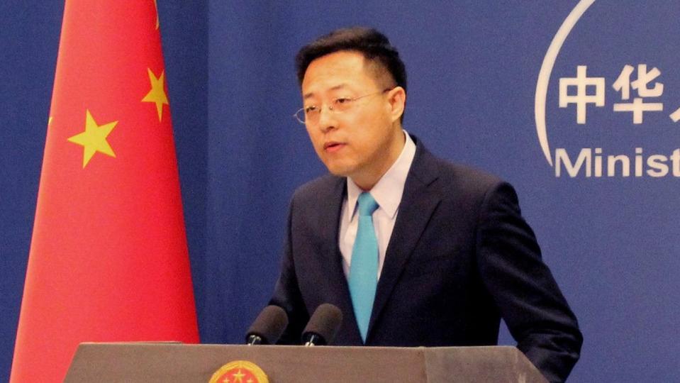 趙立堅去年開始擔任中國外交部發言人。