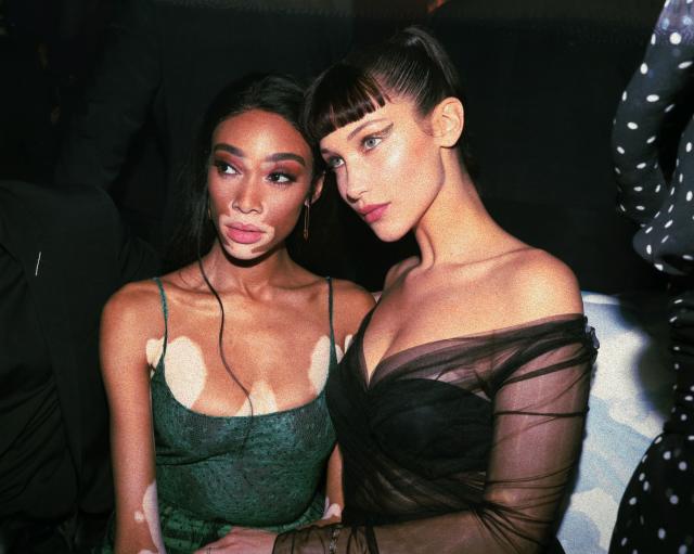 Bella Hadid Brings High Drama to Dior's Masked Ball