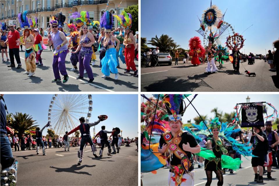 Scenes from last year's carnival <i>(Image: Eastbourne Carnival)</i>