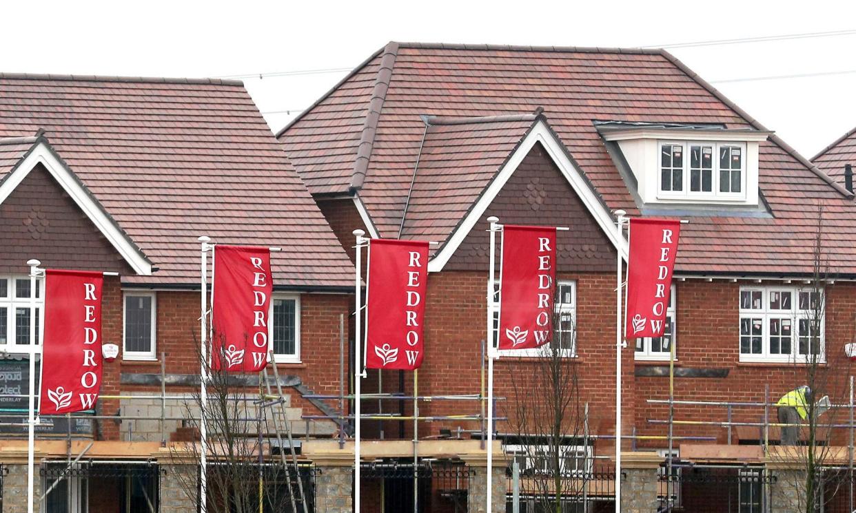 <span>Trading in Redrow shares could be suspended on Thursday.</span><span>Photograph: Gareth Fuller/PA</span>