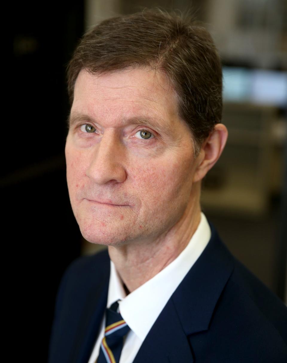 Milwaukee County District Attorney John Chisholm at his Milwaukee office. Chisholm has seen a significant change in the treatment of juveniles by the criminal justice system. He suggested that Marlin Dixon, who received 18 years in prison and 22 years extended supervision in the 2002 killing of Charlie Young Jr., would have been treated differently today.