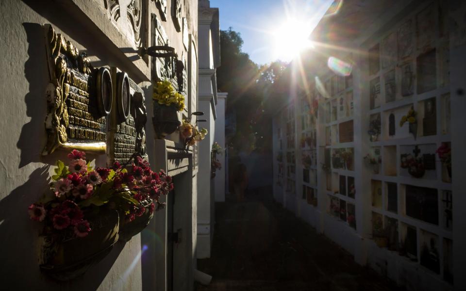 The Recoleta cemetery