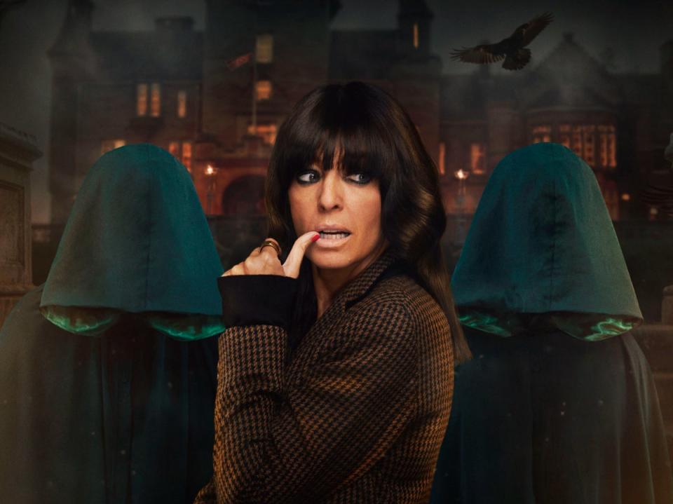 Claudia Winkleman on ‘The Traitors’ (BBC)