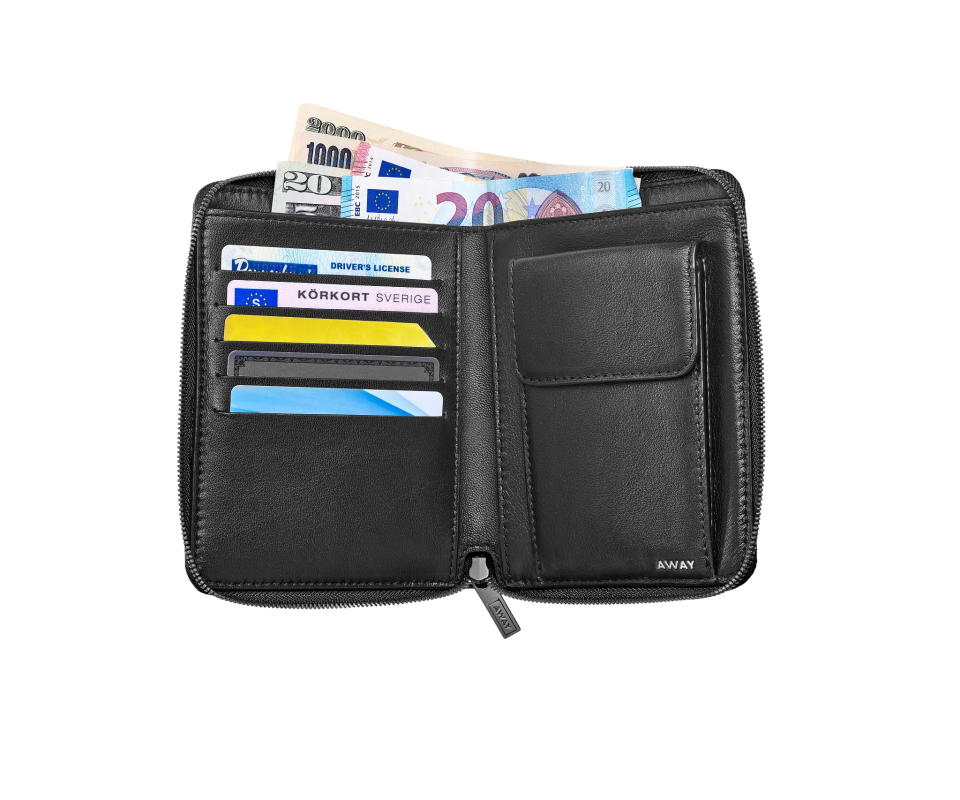 The Zip-Around Wallet. Image via Away