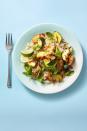 <p>This recipe calls for chicken tenders, but you can also cut boneless, skinless chicken breasts into 3-in by 1-in pieces.</p><p>Get the <a href="https://www.goodhousekeeping.com/food-recipes/easy/a27545270/grilled-basil-chicken-and-zucchini-recipe/" rel="nofollow noopener" target="_blank" data-ylk="slk:Grilled Basil Chicken and Zucchini recipe;elm:context_link;itc:0;sec:content-canvas" class="link "><strong>Grilled Basil Chicken and Zucchini recipe</strong></a><em>.</em></p>