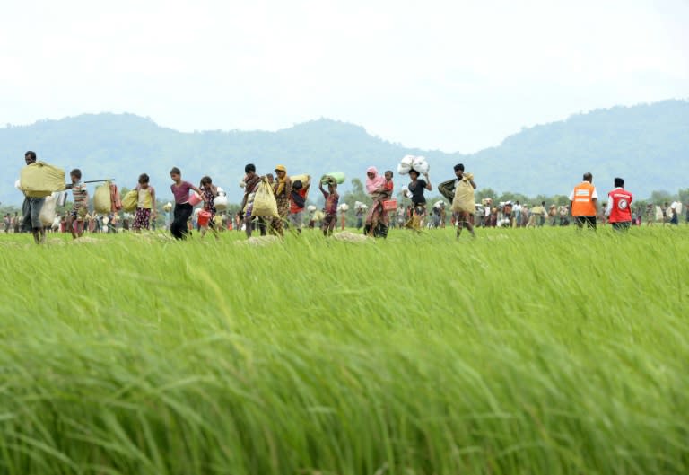 The UN has expressed concern about the latest wave of some 10,000 Rohingya Muslim refugees, including many elderly and children