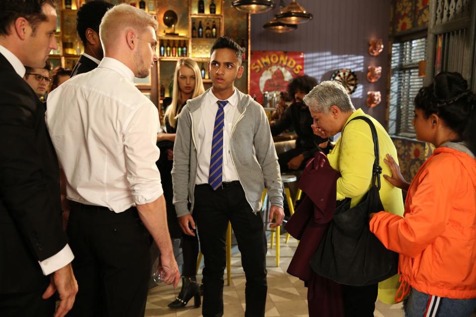 Monday, November 26: Imran is furious with Ste