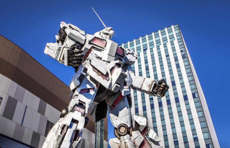 Japan , Tokyo City, Odaiba District, Gundam