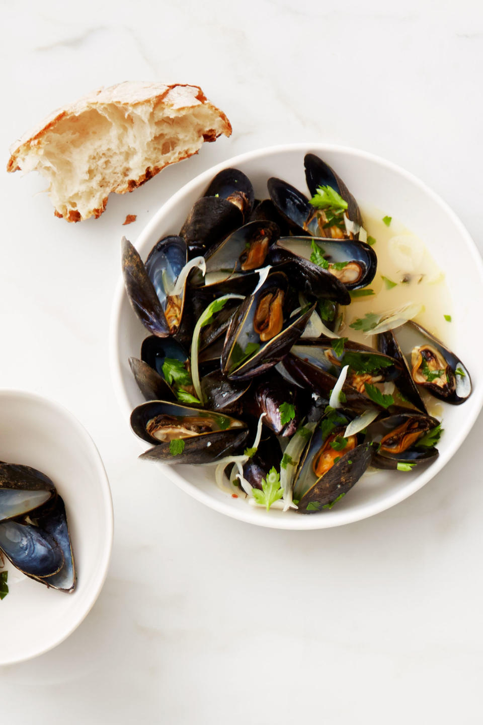 White Wine Mussels