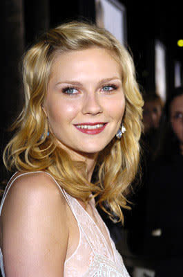 Kirsten Dunst at the Beverly Hills premiere of Universal Pictures' Wimbledon