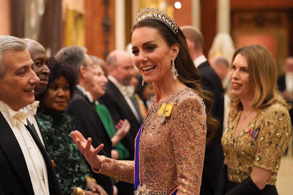 Kate Middleton in the Lover's Knot tiara