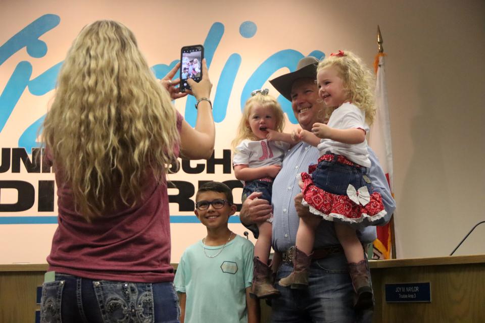 Interim Superintendent Doug Cardoza is retiring after more than 30 years in education and a year atop Visalia Unified School District. Family and friends celebrated with a reception on June 7 at the district office.