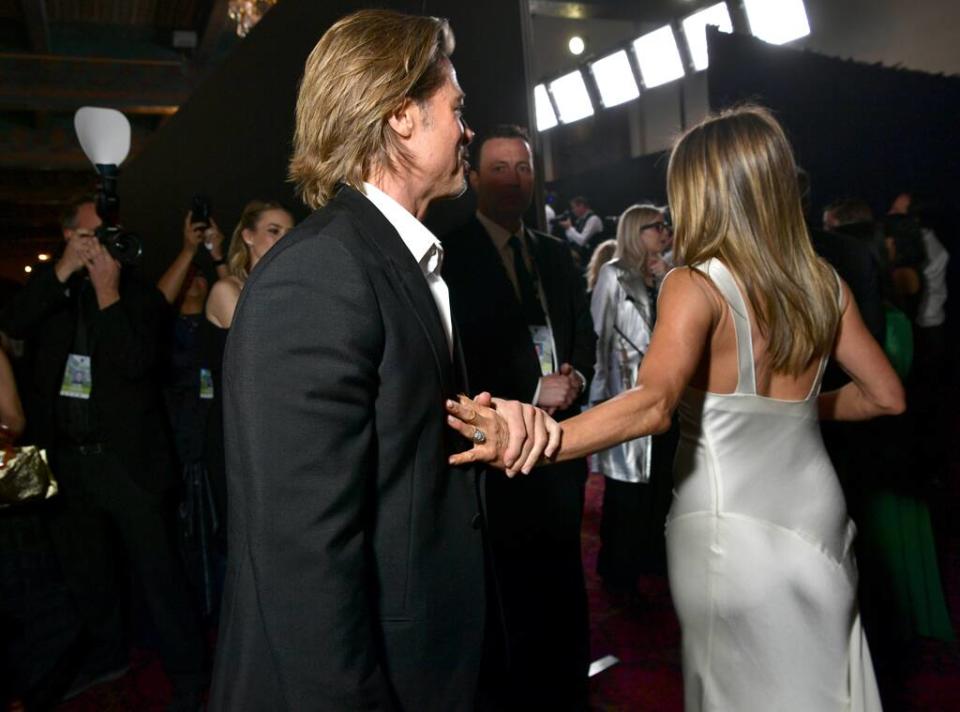 Jennifer Aniston, Brad Pitt, 2020 Screen Actors Guild Awards, SAG Awards