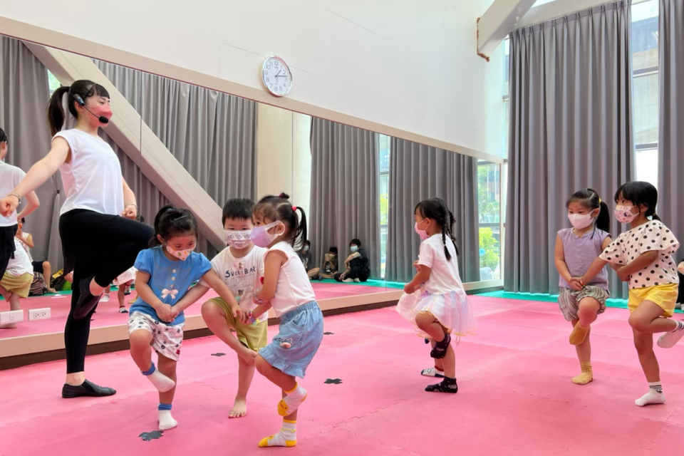 樹林運動中心推出 幼兒芭蕾