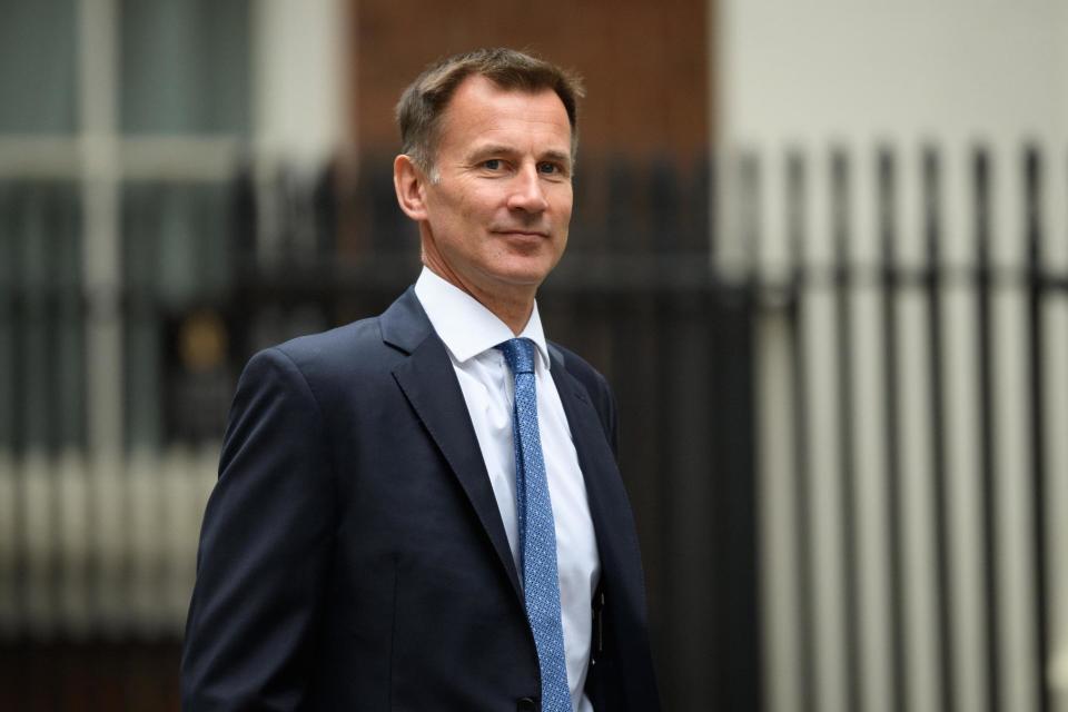 Jeremy Hunt branded the claims 'not credible': Getty Images