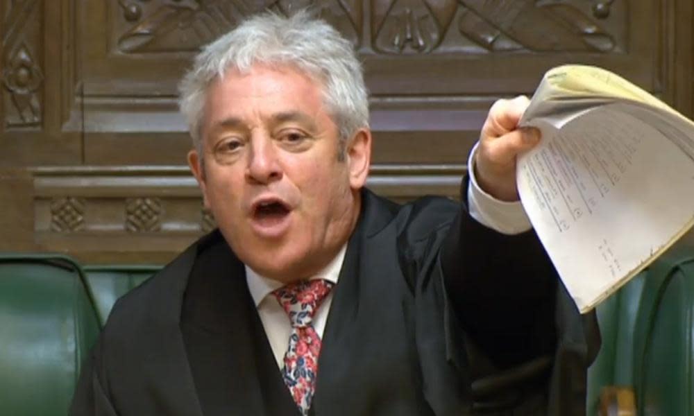 John Bercow has denied bullying allegations against him.