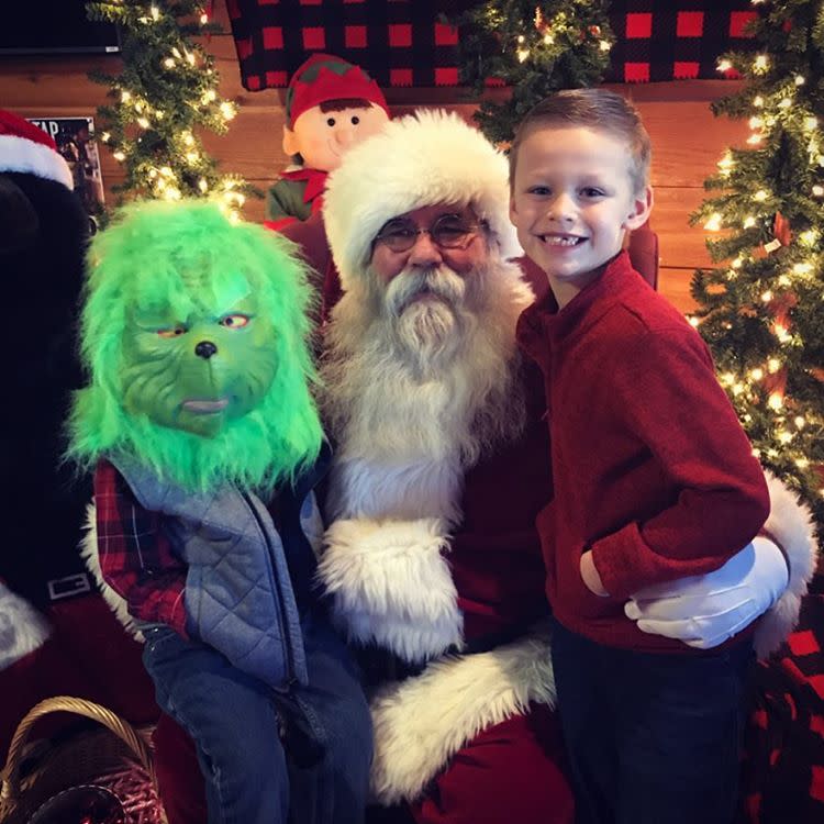 When The Grinch meets Santa