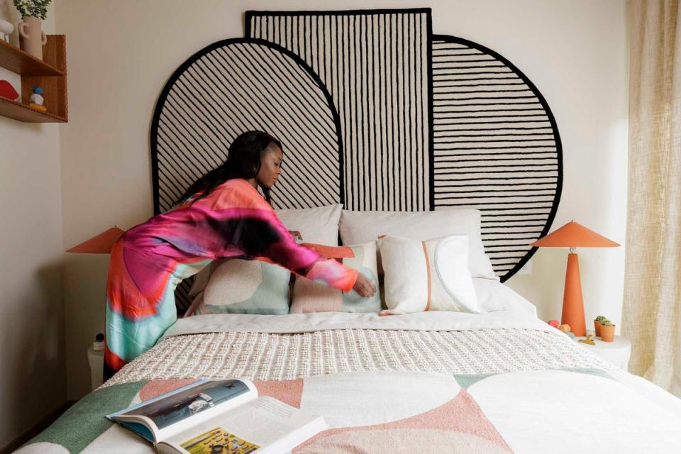 Ojuolape creates spaces based off of the profiles she is given (Grant Frazer)