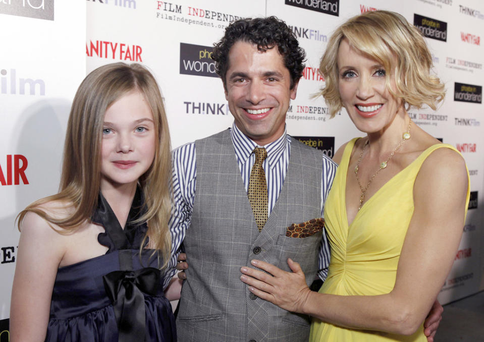 Phoebe in Wonderland LA Premiere 2009 Elle Fanning Daniel Barnz Felicity Huffman