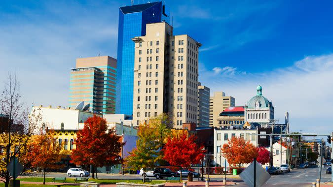 Downtown Lexington Skyline.